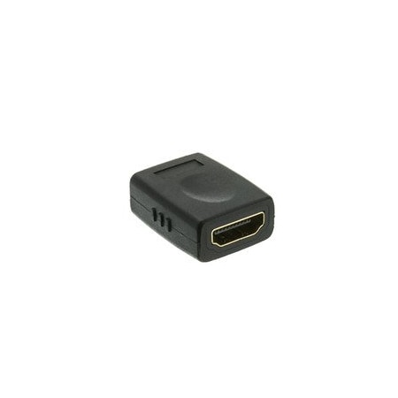 Cable Wholesale HDMI High Speed Coupler / Gender Changer, HDMI Type-A Female to HDMI Type-A Female, 4K 60Hz, Black 30HH-00400